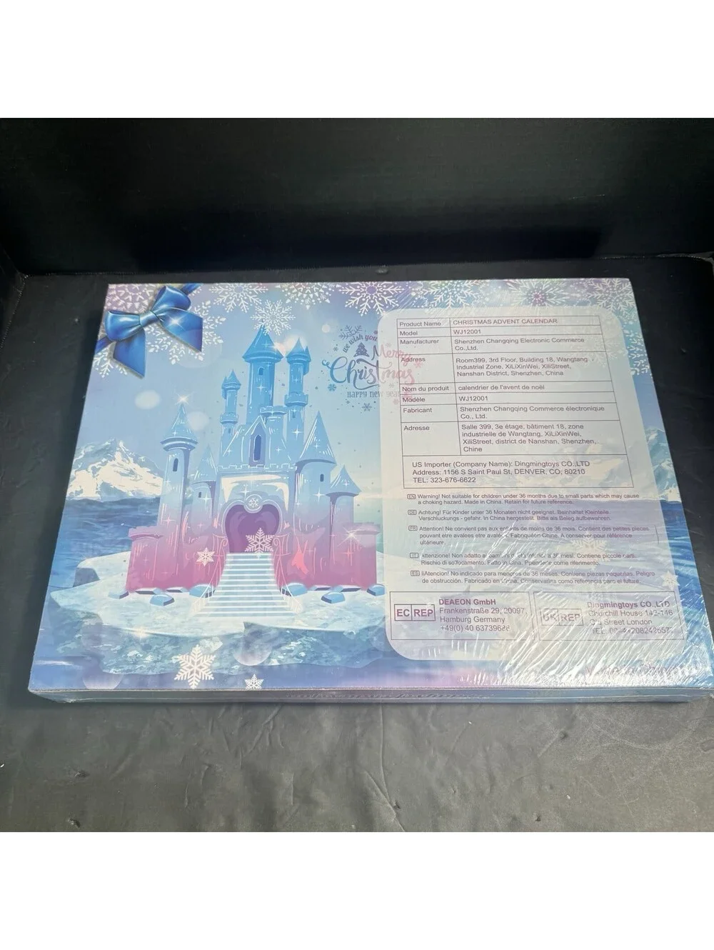 NEW Christmas Advent Calendar FROZEN Princess Accessories 24 Days of Fun Ages 3+